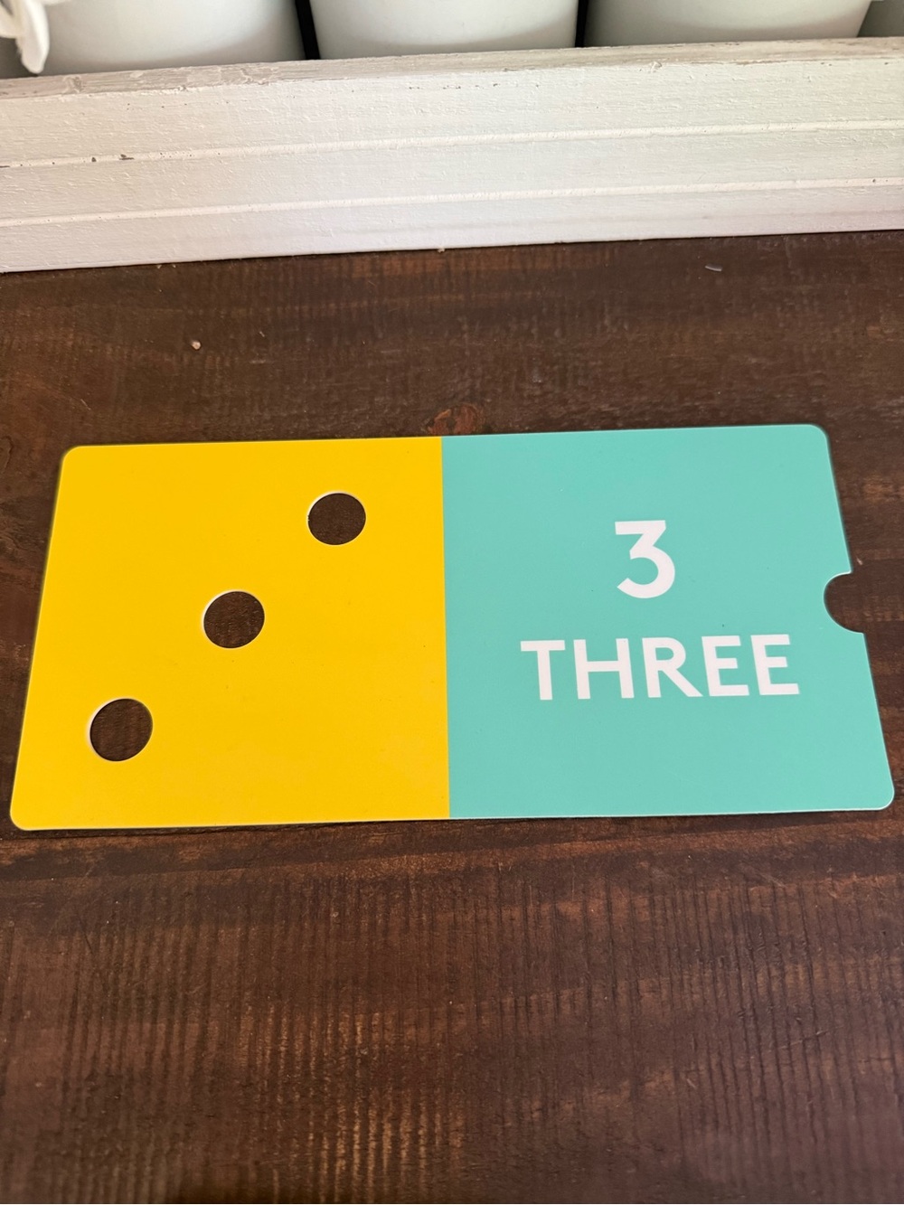 Lovevery Counting Peg Replacement Cards 1-10